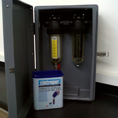 Enclosure for water filter system
